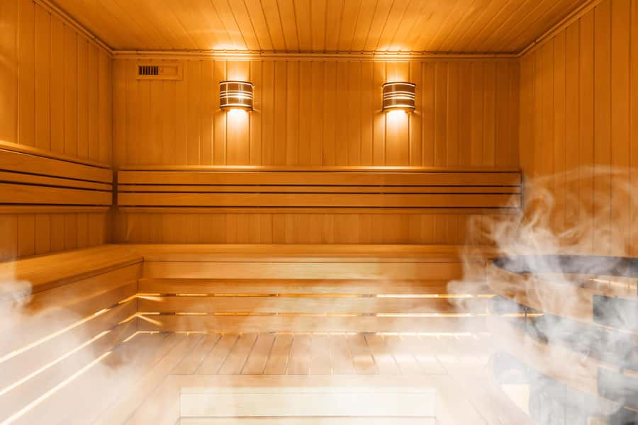 Azerbaijan Finnish Turkish RussianBath All in One Experience - Turkish bath stage: warm stones, natural soap, and water