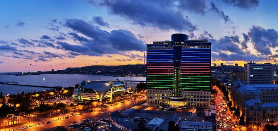 Baku: 3-Hour Private Night Tour (Yanardag & More) - Maiden’s Tower: quick photo stop, big payoff