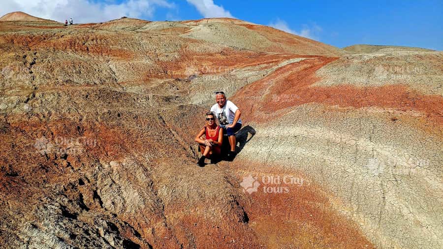 Baku: Candy Mountain, Pink Lake, Besh Barmag Dag and Mosque - Pink Lake Masazir: how to get the most from a color that may change