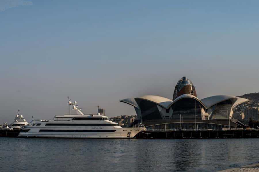 Baku: Caspian Sea Boat Tour with City Skyline Views - Price and value for $45, what you get in one hour