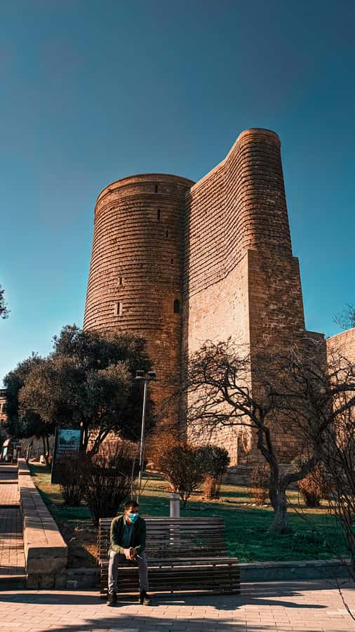 Baku: City Tour with Old City, Flame Towers, and Funicular - Highland Park by funicular: Caspian Sea panorama time