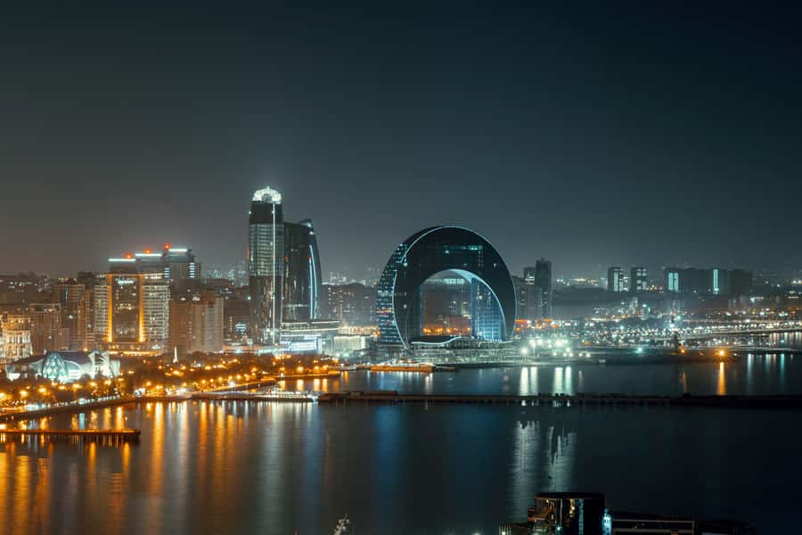 Baku: City Tour with Old City, Flame Towers, and Funicular - Icherisheher Old City: Maiden Tower, Shirvanshahs Palace, and crafts