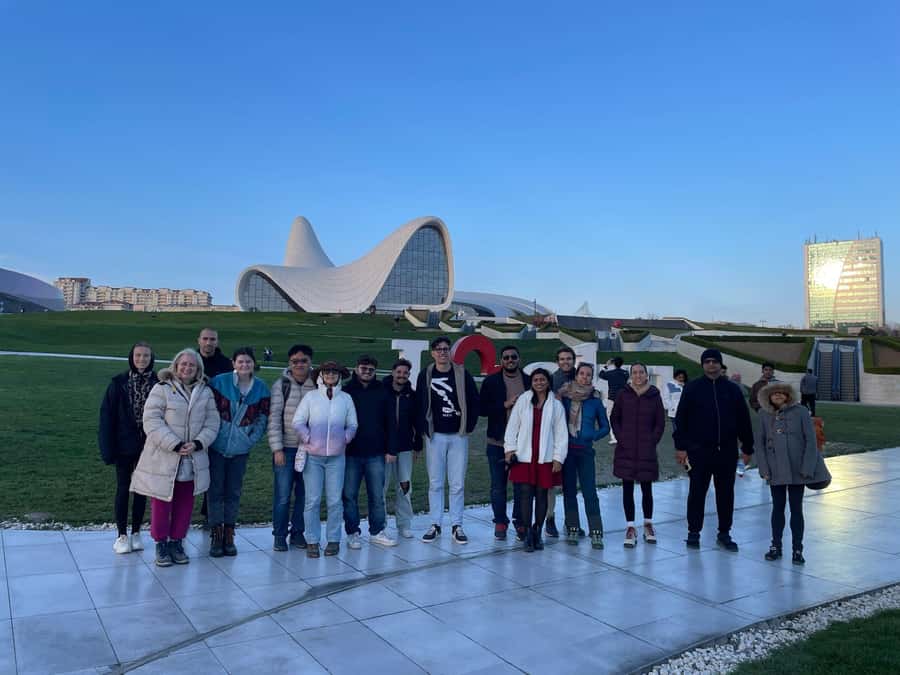 Baku: Gobustan & Absheron Group Tour + Lunch & Tickets inc - Yanardag Burning Mountain: Natural Flames on the Hillside