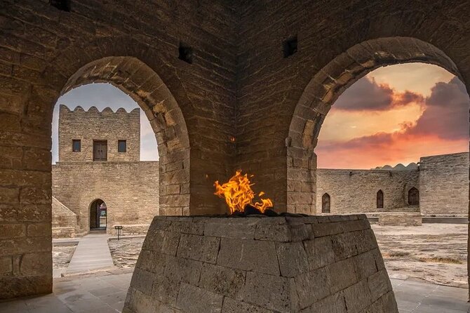 Baku Gobustan and Absheron guided tour + Free Airport Transfer - Bibi-Heybat Mosque and Aquatic Palace: Quick Stops With Big Context