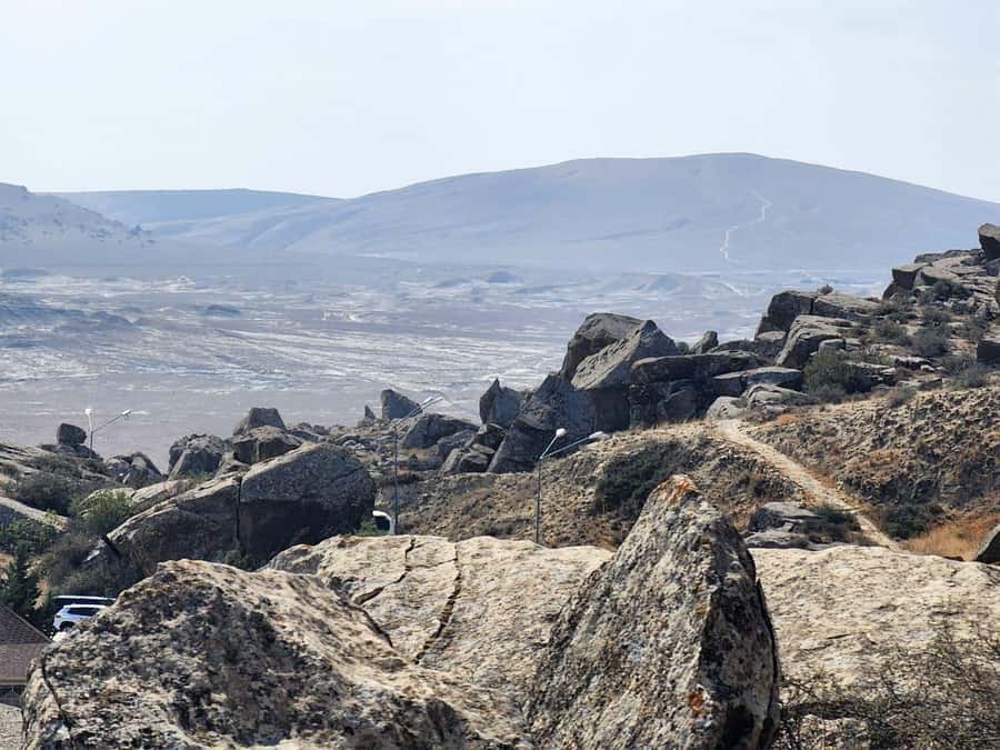 Baku: Gobustan, Mud Volcano, Fire Mount, Temple Lunch Entry - Yanar Dag Fire Temple Area: Why the Flames Look Like Magic