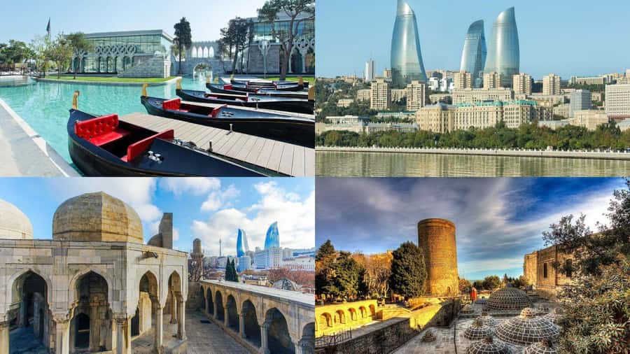 Baku Historical and modern tour in 2-3 hours+FREE Night tour - Mini Venice: A Small Side Trip That Helps the Story