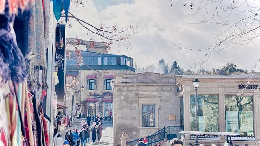 Baku: Inner City Walking Tour. - Shah Palace Two-Storeyed Caravanserai: architecture that explains travel and trade