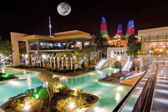 Baku Night City Tour Discover the Magic of Illuminated Landmarks - Stop 5: Heydar Mosque Illuminated, a Calm Cultural Finish