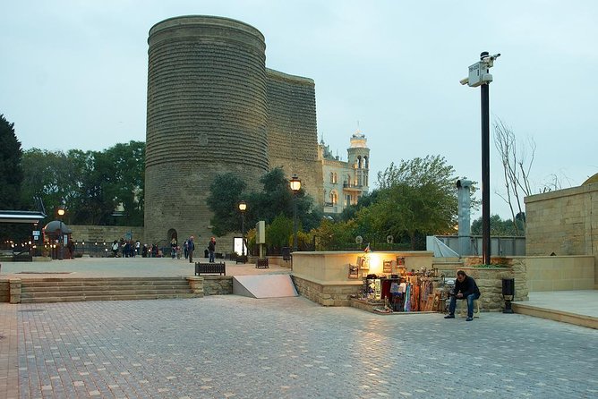 Baku Old City Tour (officially by Old City Tours) - The Aliaga Vahid statue: a tree-portrait you will remember