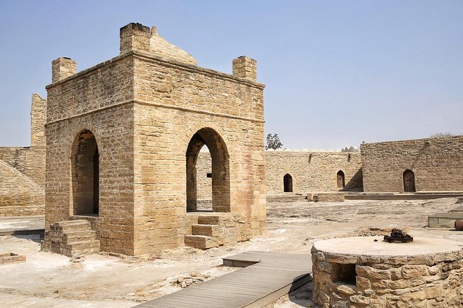 BEST Gobustan, Volcanoes & Absheron Fire Tour (Group or Private) - Yanar Dag (Burning Mountain): when the fire is literally the landmark