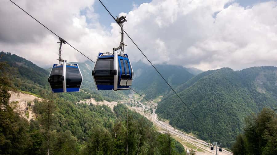 From Baku: Gabala Cable Car, Nohur Lake & Juma Mosque Trip - Gabala Tufandag Cable Car: the viewpoint payoff you should budget for