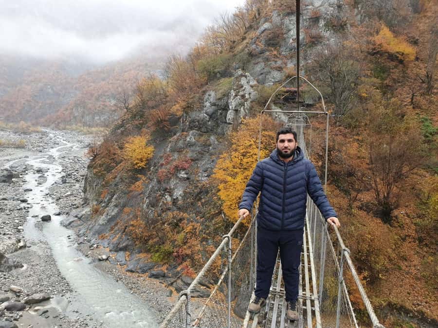 From Baku: Gabala Cable Car, Nohur Lake & Juma Mosque Trip - Ismayilli hanging bridge: short stop, quick photos, no time wasted
