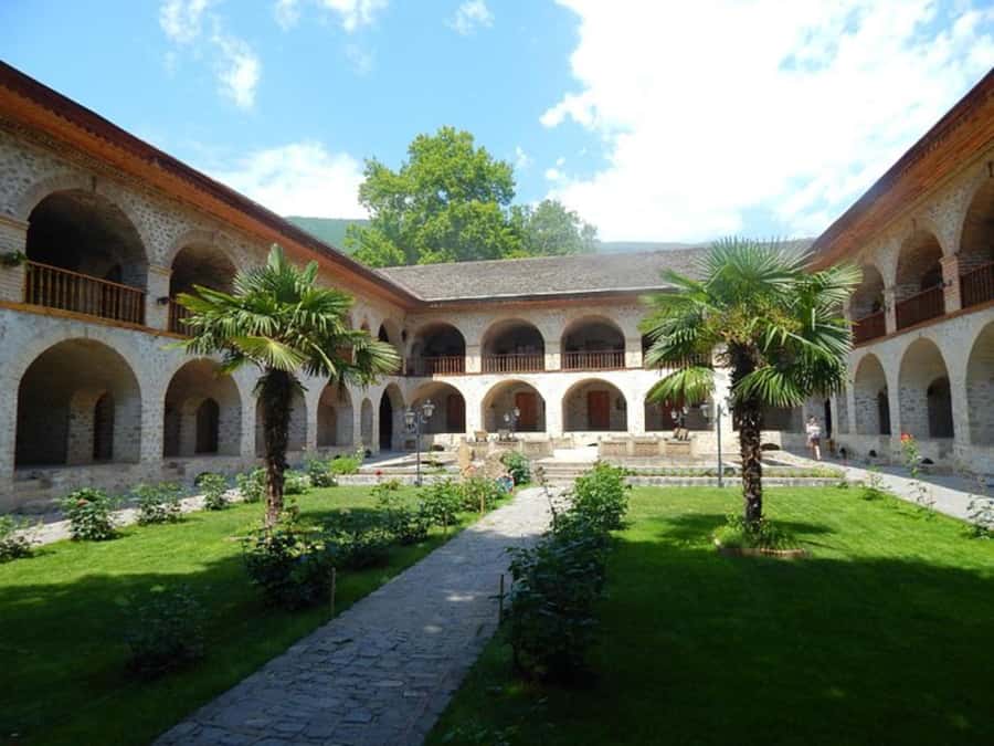 From Baku: Shamakhi, Ismailli, Gabala and Sheki Day Tour - Gabala and Nokhur Lake: lunch with an optional water moment