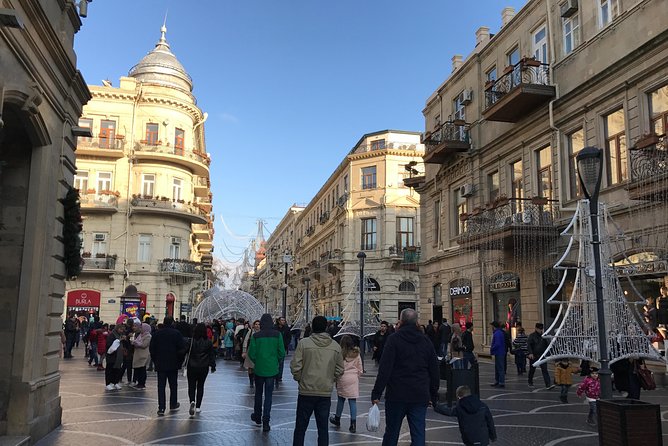 Full-day Private Baku City Tour - Riding out from Cafe Fountain Lounge, with a driver who handles the hard part