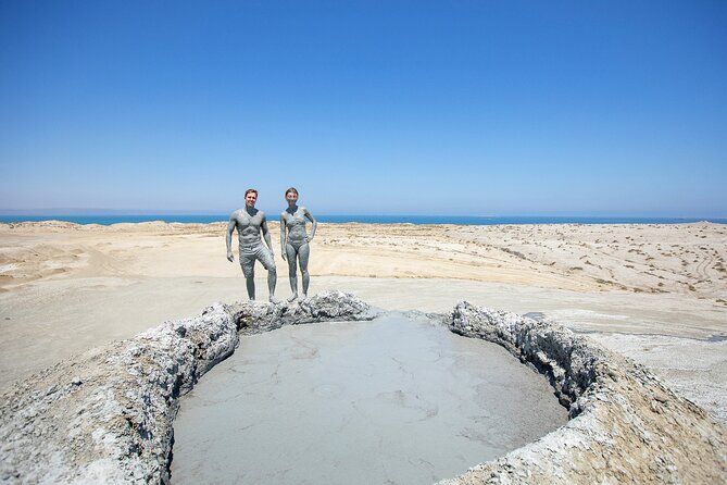 Full Day Sightseeing Tour of the main Attractions around Baku - Stop 3: Mud volcanoes, the bubbling geology stop