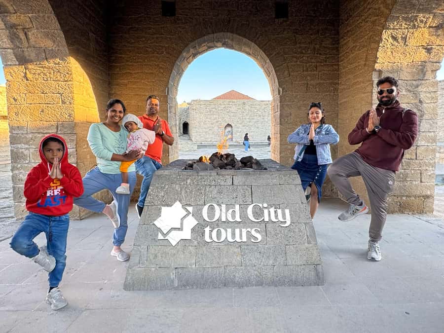 Gobustan & Mud, Fire Temple, Burning Mountain, H.A. Center - A one-day Absheron sweep: how the route keeps you moving
