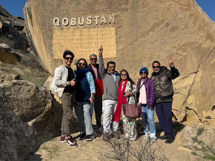 Gobustan & Mud, Fire Temple, Burning Mountain, H.A. Center - Gobustan Rock Art: guided meaning for what looks like “just rocks”