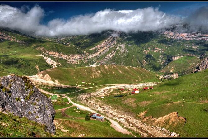Guba and Khinaliq trip with HOMEMADE lunch (Group or Private) - Candy Cane Mountains: geology you can actually see