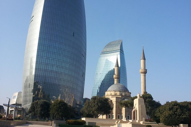 Old and Modern Baku City Private Tour - Baku Boulevard Along the Caspian Seafront